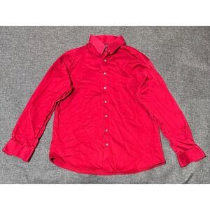 Murano Men's 17/35 Red Long Sleeve Shirt